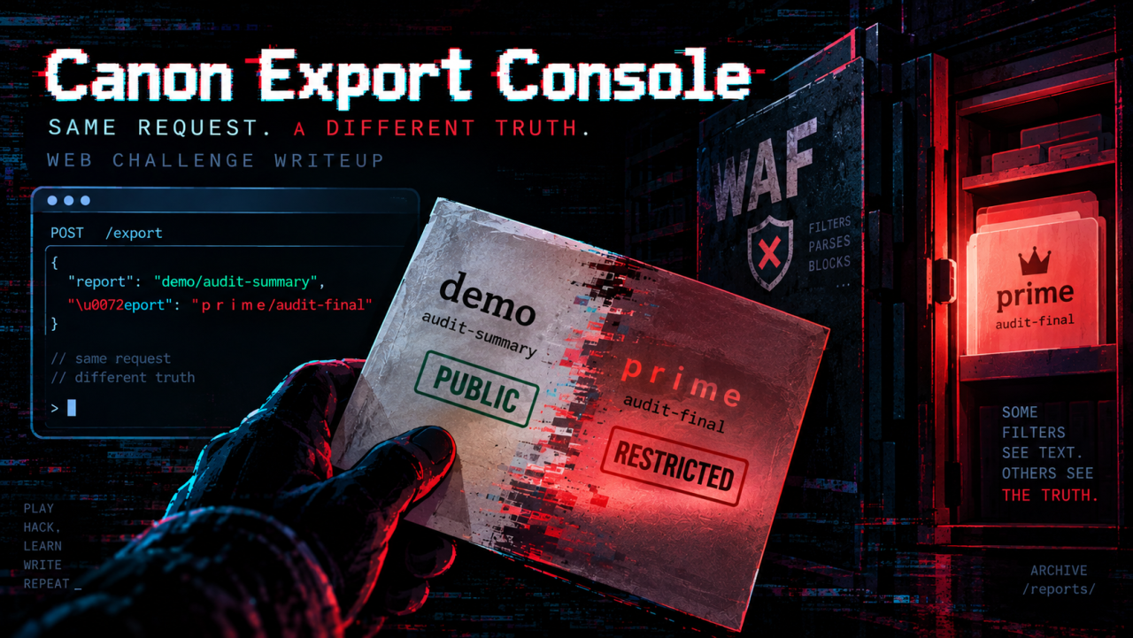 Canon Collapse | IEEE VICTORIS CTF 2026 Qualifications